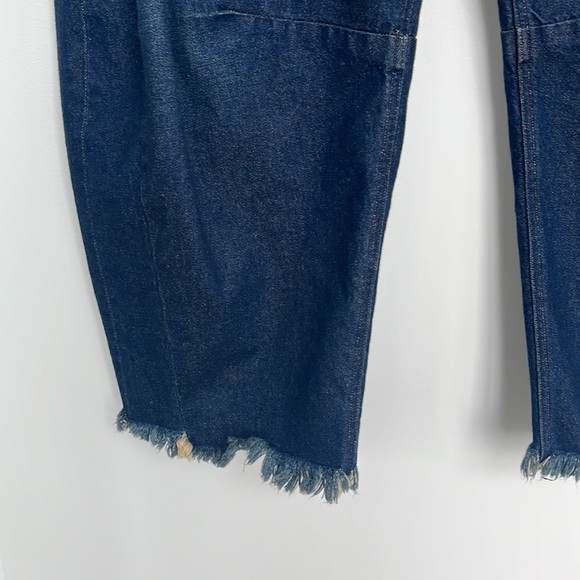 Citizens Of Humanity Dark Blue Wide-Leg Jeans - Picture 11 of 15